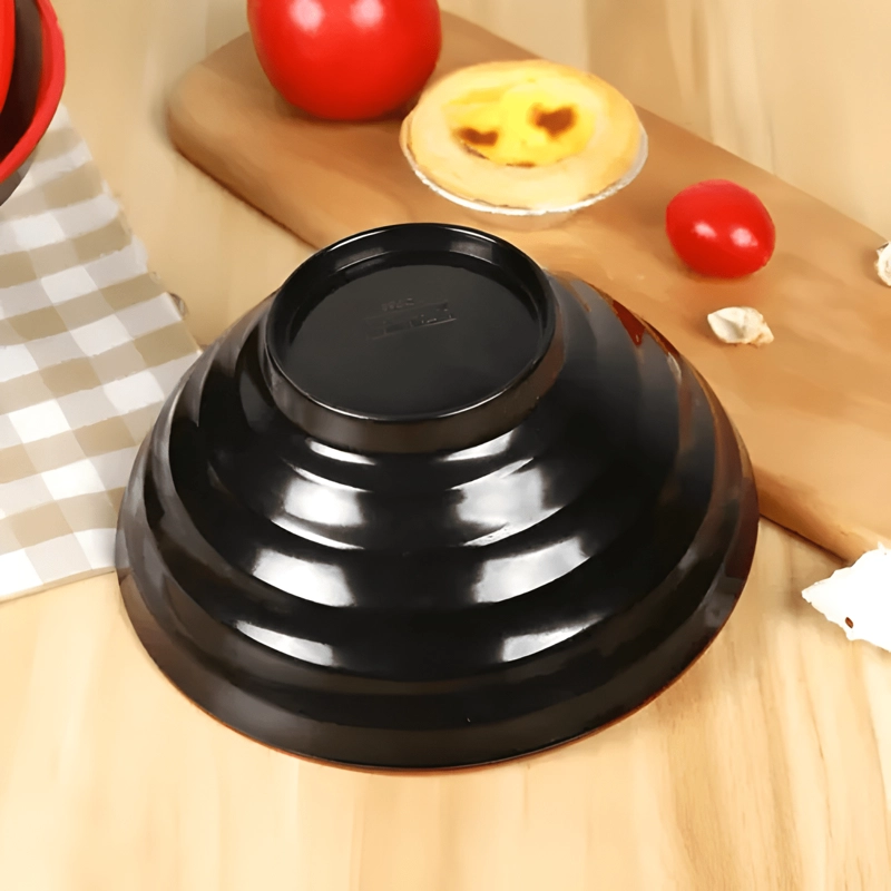 PACK 6 BOWL CUENCO TAZON POCILLO MELAMINA SOPA FIDEOS 1500ML - 4