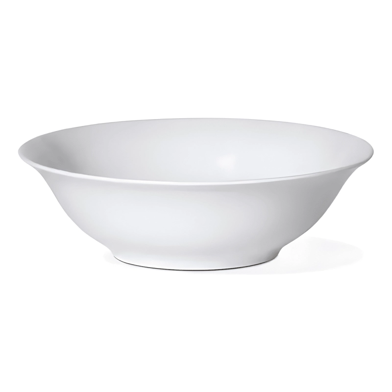 JUEGO SET DE VAJILLA 30PZAS PORCELANA SERENA B BLANCA - 1
