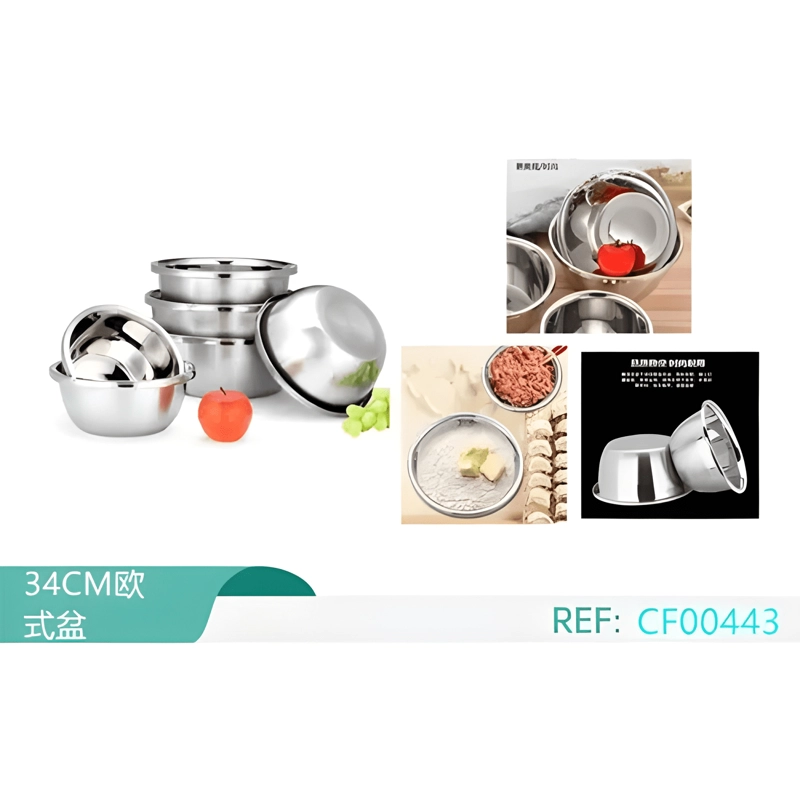 BOWL ACERO INOXIDABLE 34CM RECIPIENTE - 2