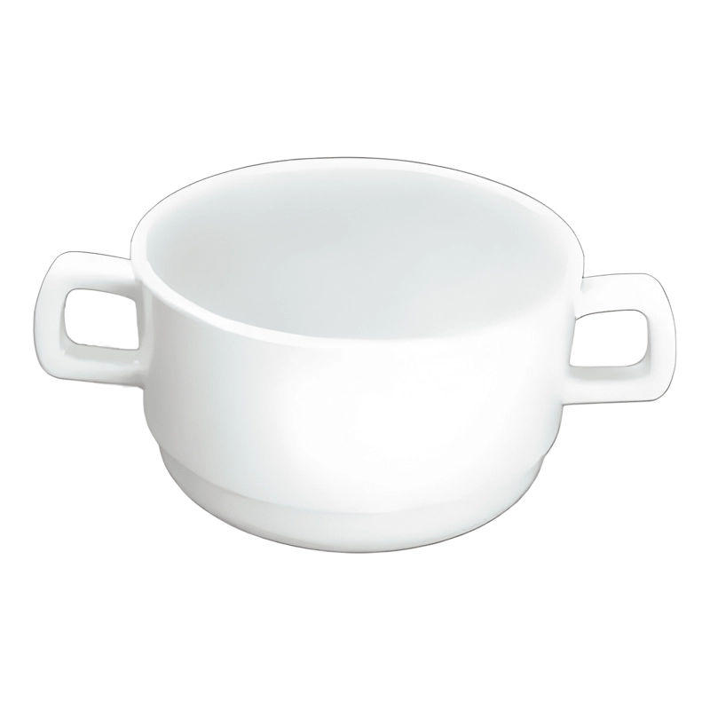 SET DE 6 TAZON CONSOME PC 300 ML BLANCO - 1