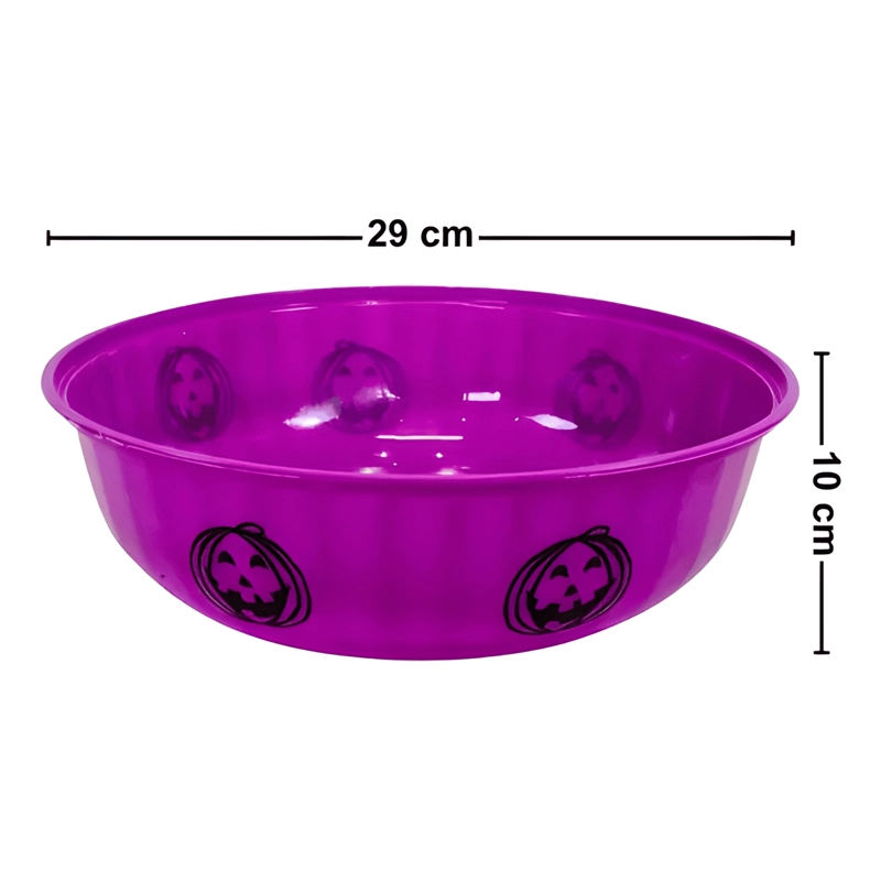 BOWL PLASTICO CALABAZA HALLOWEEN - 2
