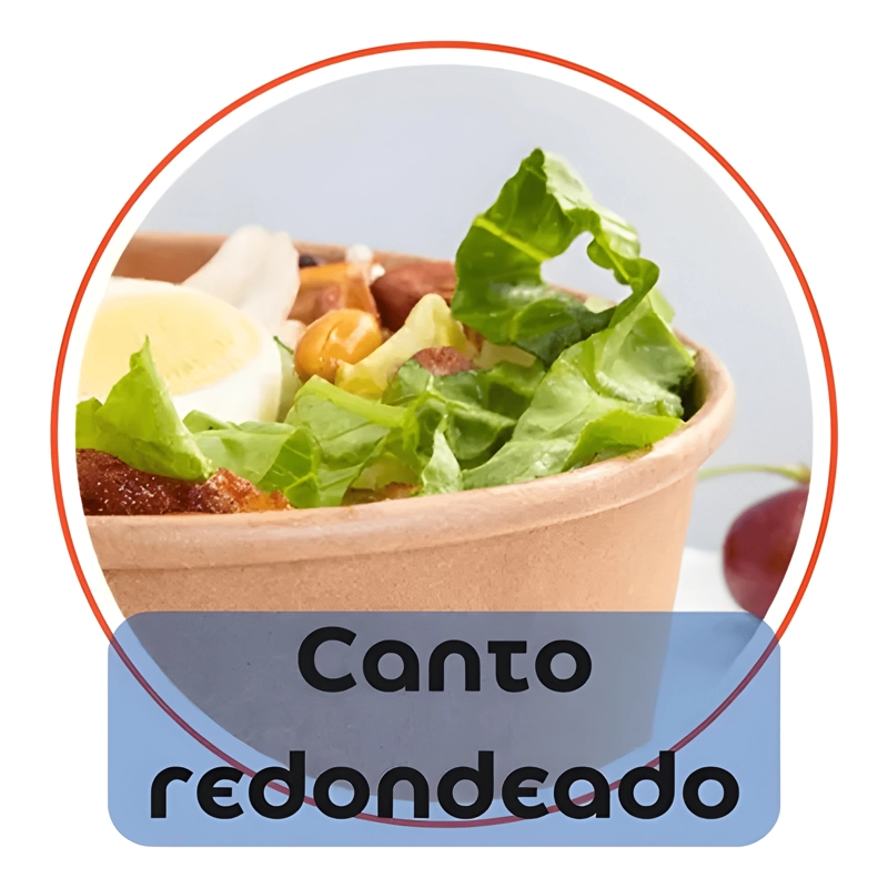 BOWL KRAFT 1300 ML C/ TAPA ENVASE DELIVERY ECOLOGICO (50 UN) - 1