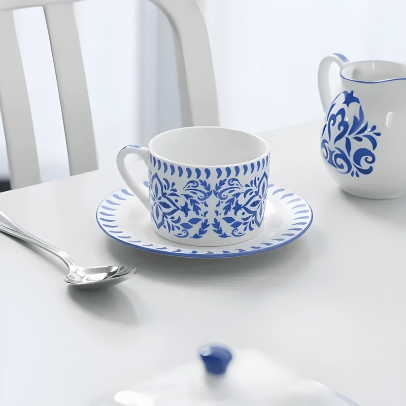 JUEGO VAJILLA TE  13 PIEZAS PORCELANA MULTI HOGAR - 4