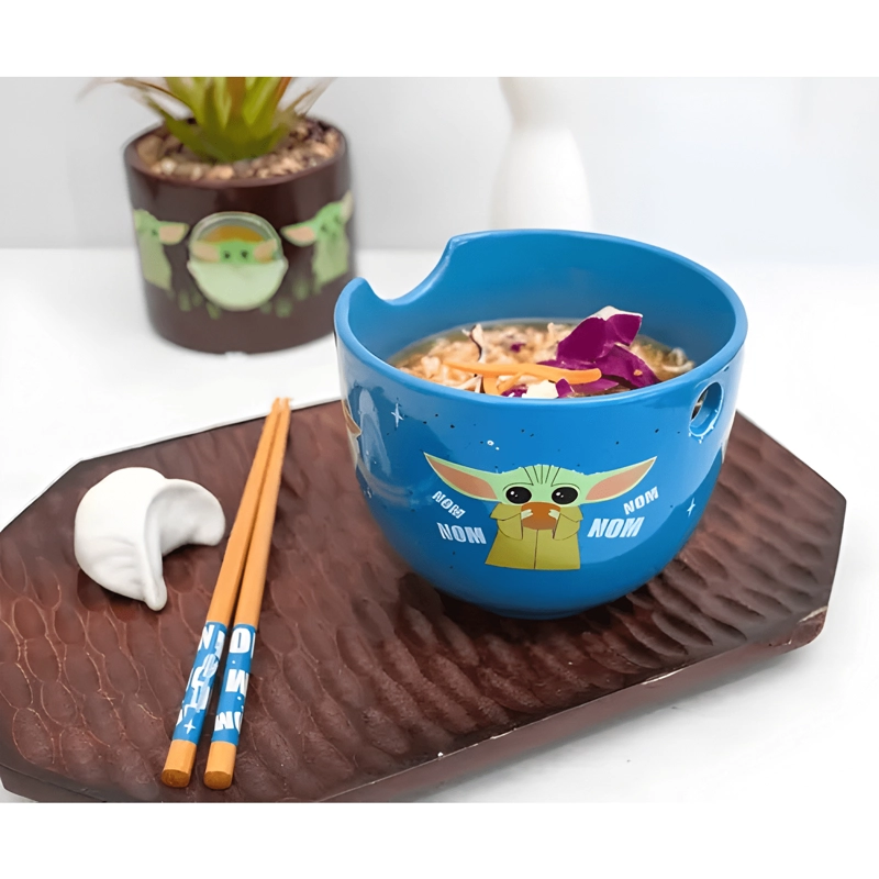 BOWL DE PLASTICO SILVER BUFFALO GROGU DE THE MANDALORIAN - 2