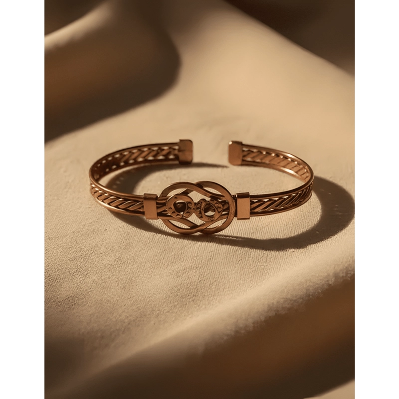 PULSERA DE COBRE PURO HERRADURA TERAPE UTICA ARTRITIS DOLOR - 3