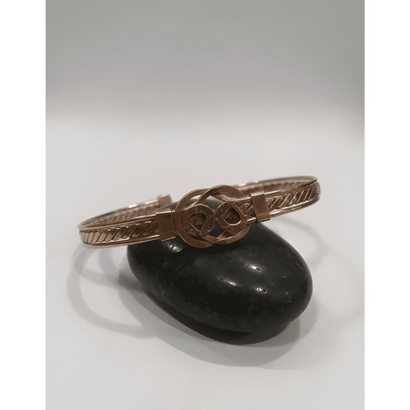 PULSERA DE COBRE PURO HERRADURA TERAPE UTICA ARTRITIS DOLOR - 4
