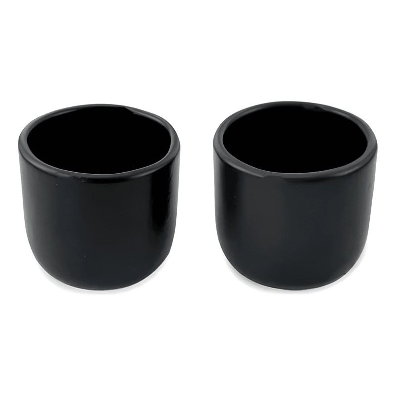 JUEGO DE 2 TAZAS ARTESANALES PARA TE  Y 240 ML... CAFE - 1