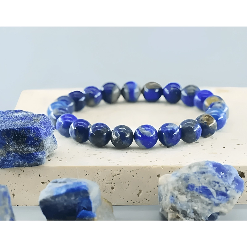 PULSERA LAPISLAZULI ORIGINAL PIEDRA SABIDURIA #30 - 3