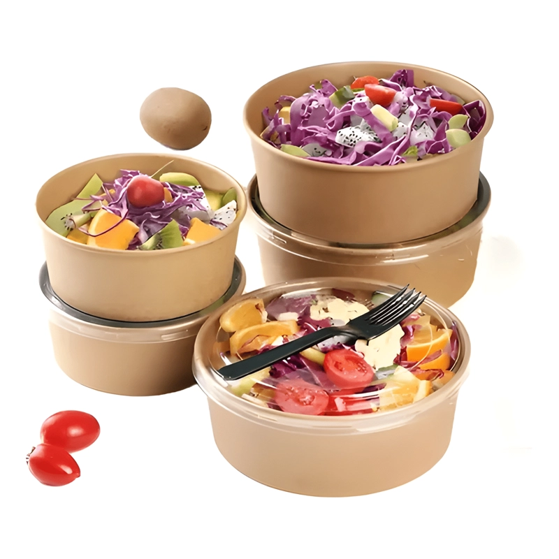ENVASE BOWL POLIPAPEL 1000 CC ENSALADAS,COMIDAS 50UNIDADES - 1