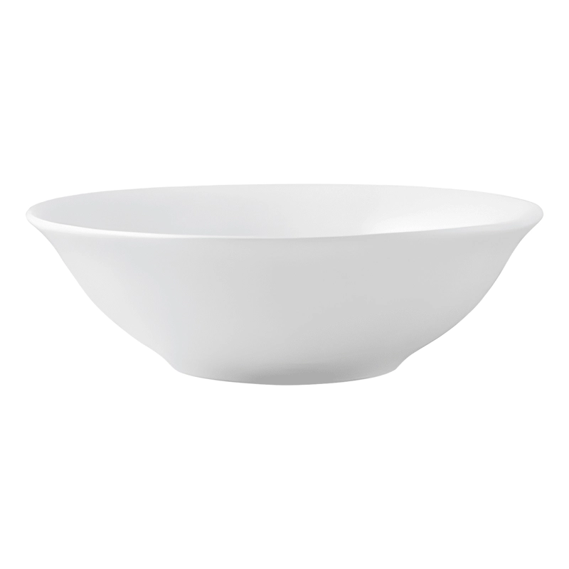 JUEGO VAJILLA PORCELANA 16 PIEZAS REDONDO COCINA BLANCO - 3