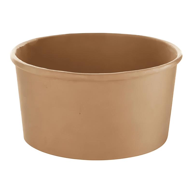 BOWL KRAFT 1000 ML CON TAPA (X300) ENVASE DELIVERY ECOLOGICO - 1