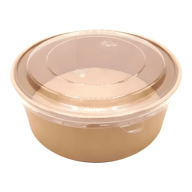 ENVASE BOWL POLIPAPEL KRAFT 500CC C/TAPA 100 UNIDADES #3 - 2