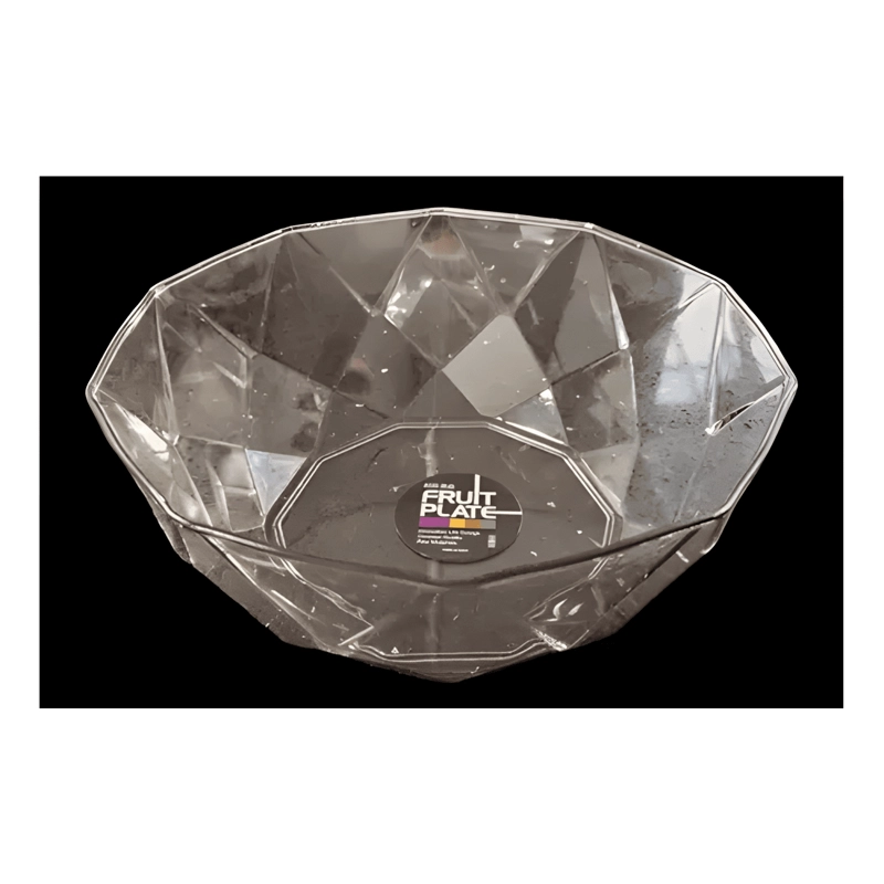 ENSALADERA BOWL ACRILICO MENAJE 25CM TRANSPARENTE - 3