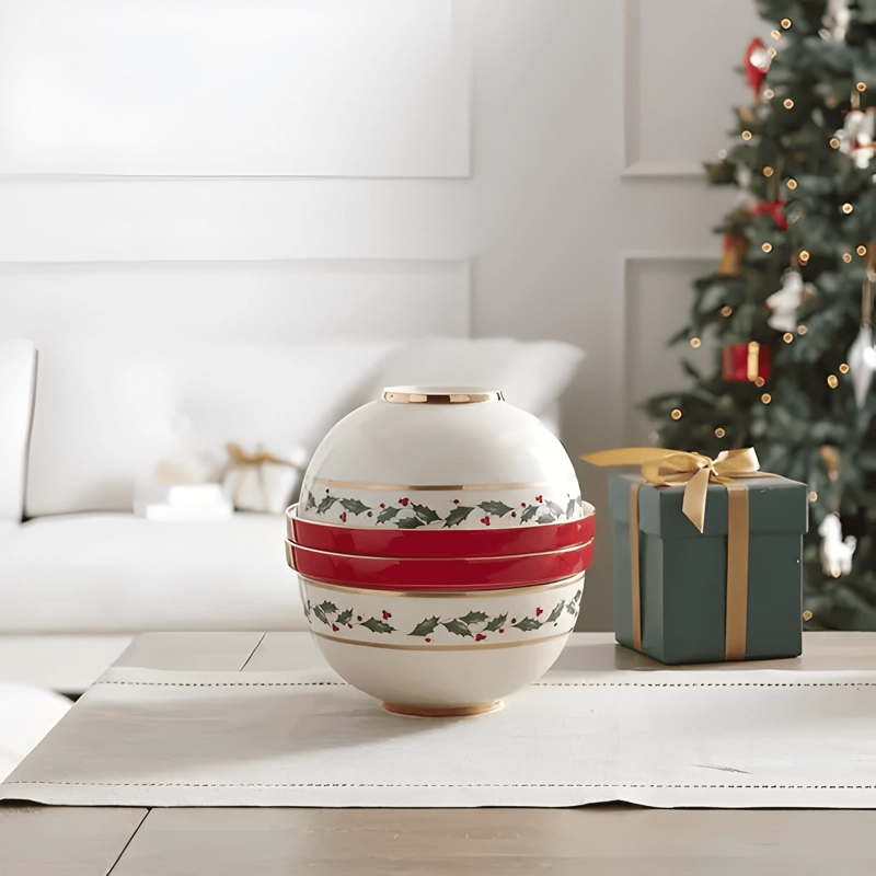 VAJILLA LENOX 893494 HOLIDAY LUNA PORCELANA 8 PIEZAS - 4