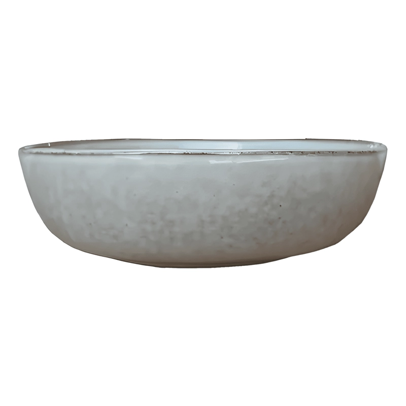 SET VAJILLA 18 PIEZAS CERAMICA LINEA OSLO TIPO GRES GRIS - 1