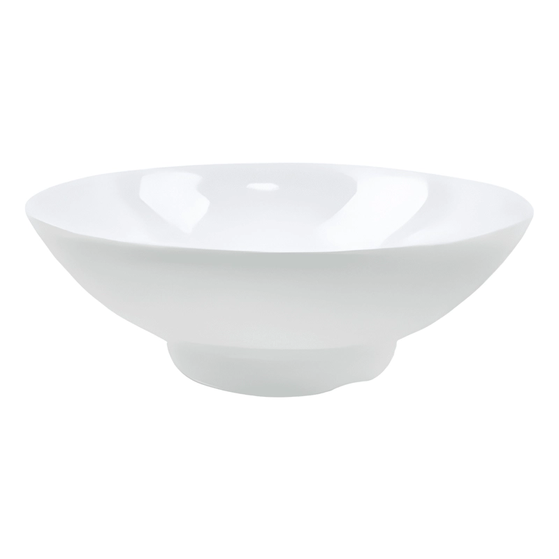 BOWL MELAMINA REDONDO VAJILLA RESISTENTE HOGAR BLANCO - 3