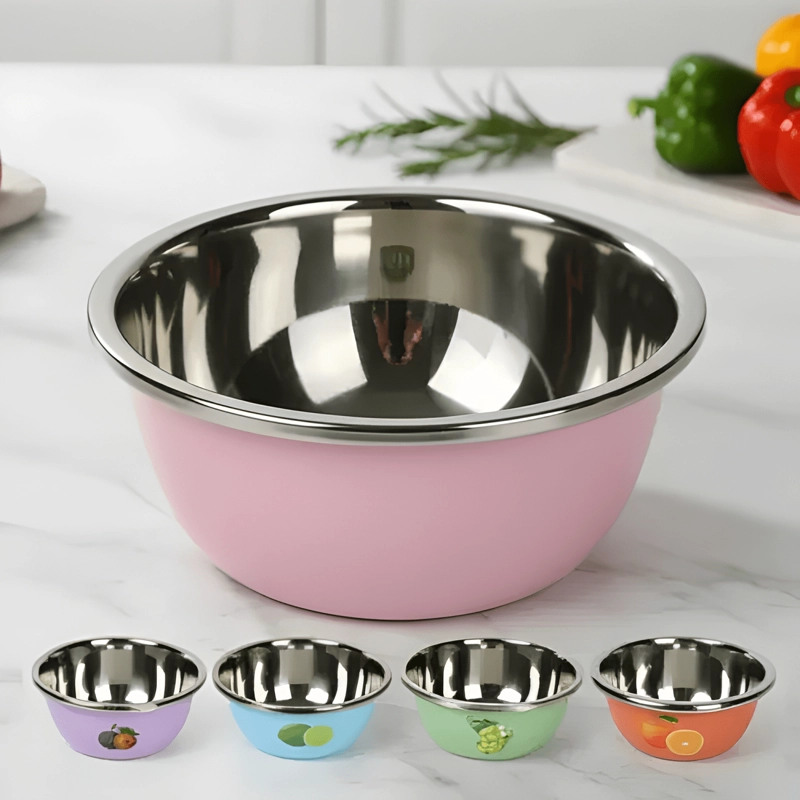 BOWL EUROPEO 34CM CON DISEÑO DECORATIVO - 3
