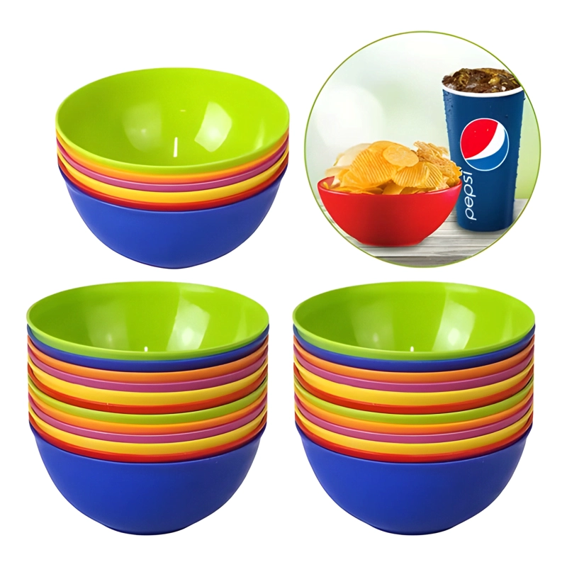 30 BOWLS POCILLOS CEREAL POSTRE PLASTICO REUTILIZABLE #3 - 1