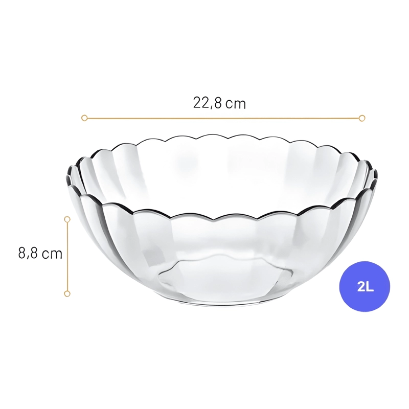 BOWL 2 LITROS - BELLA MARINEX - 1