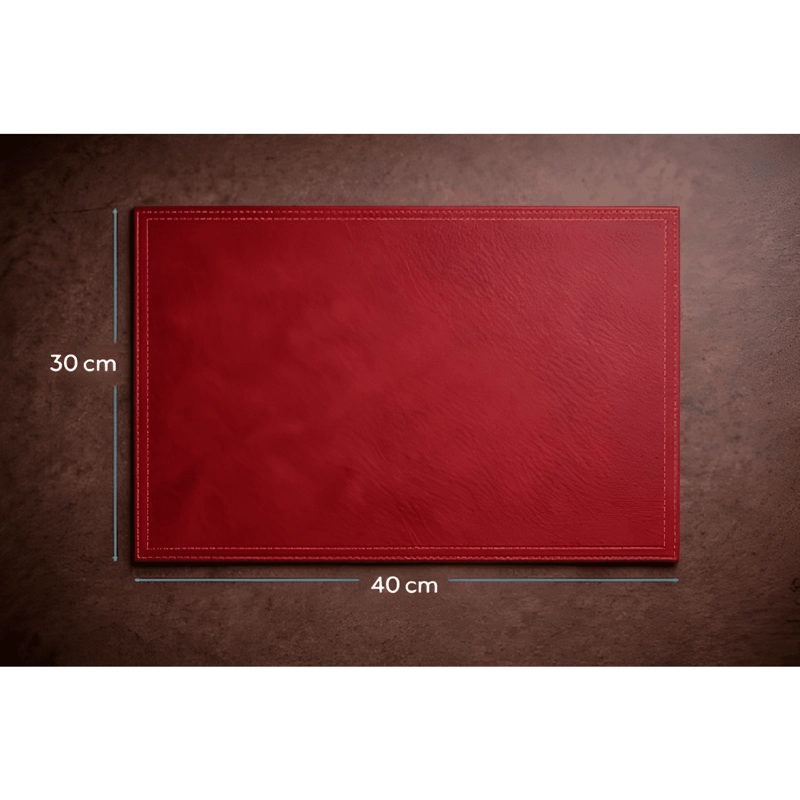 INDIVIDUALES DE MESA ECOCUERO RIGIDO 40X30 CM PACK SET 6 - 4