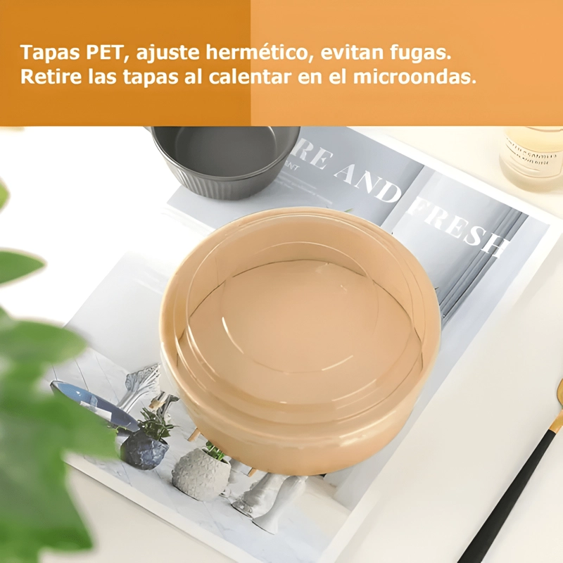 BOWL DE COCINA 1300ML BOWL CLARO 1.3L - PACK X 300 UNIDADES - 3