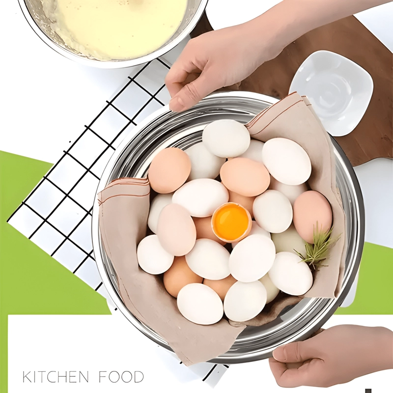 BOWL 30CM ACERO INOXIDABLE REPOSTERIA POCILLO FUENTE 6000ML - 1