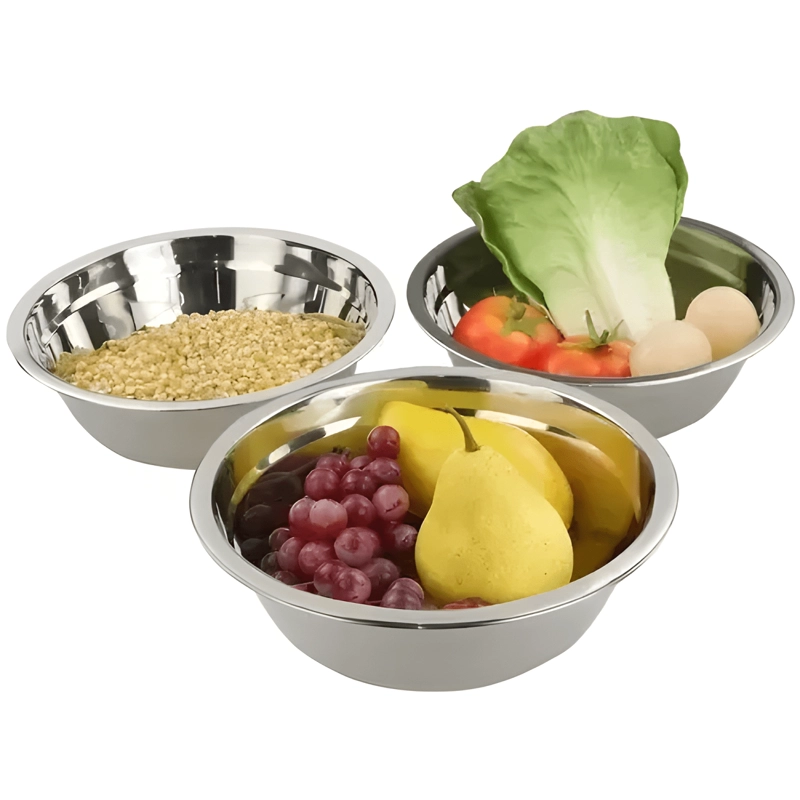 BOWL PROFUNDO 16 CM ACERO INOXIDABLE ARTICULOS COCINA - 3