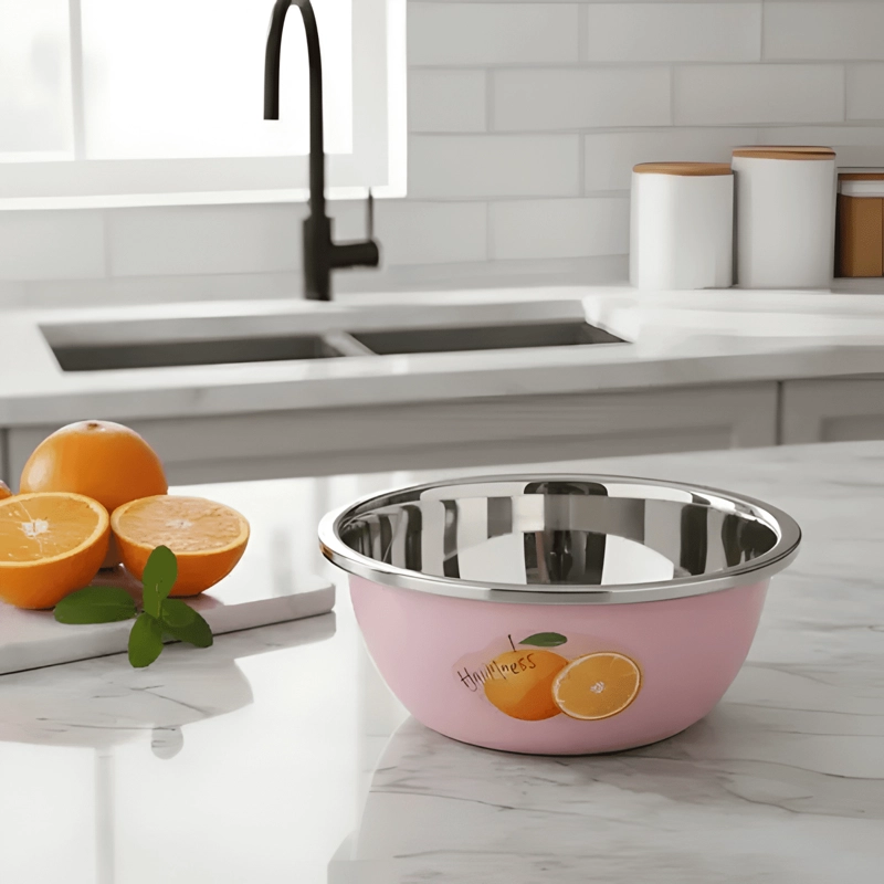 BOWL EUROPEO 24CM ACERO INOXIDABLE DISEÑO PREMIUM #2 - 1