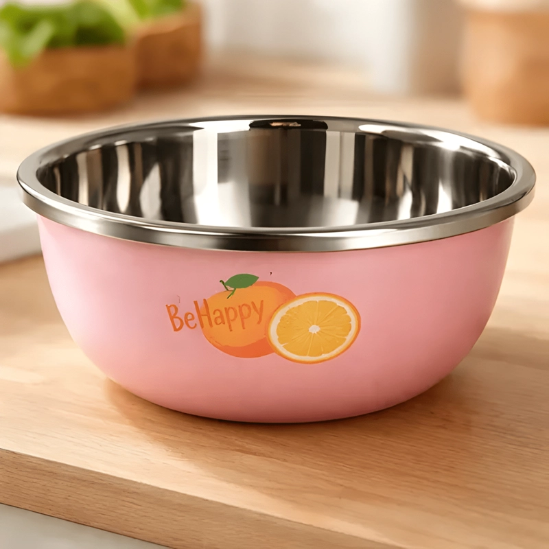 BOWL EUROPEO 24CM ACERO INOXIDABLE DISEÑO PREMIUM #2 - 3