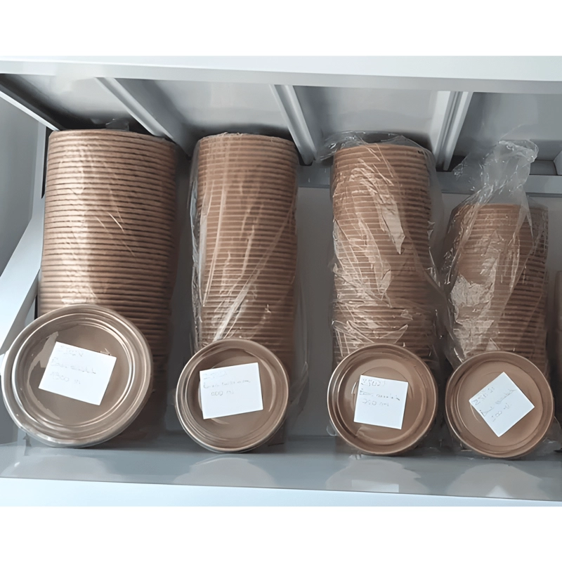 ENVASE BOWL POLIPAPEL KRAFT 1000CC C/TAPA 50 UNIDADES #9 - 2