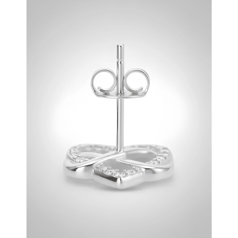 AROS AMOR INFINITO PLATA FINA REGALO SAN VALENTIN MUJER - 3