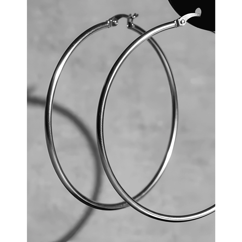 AROS ARGOLLA ACERO QUIRURGICO ARACW 50MM 1 PAR - 3