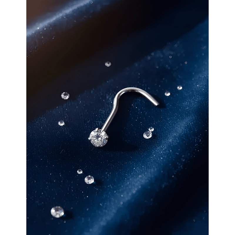PIERCING NOUSTRIL JOYA SWTI047 TITANIUM ASTM F136 1 UND - 1