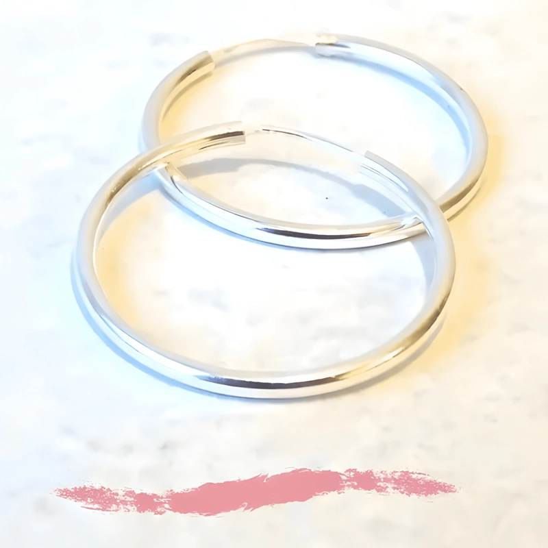AROS DE PLATA 925 ARGOLLAS 25 MM. SPR - 3