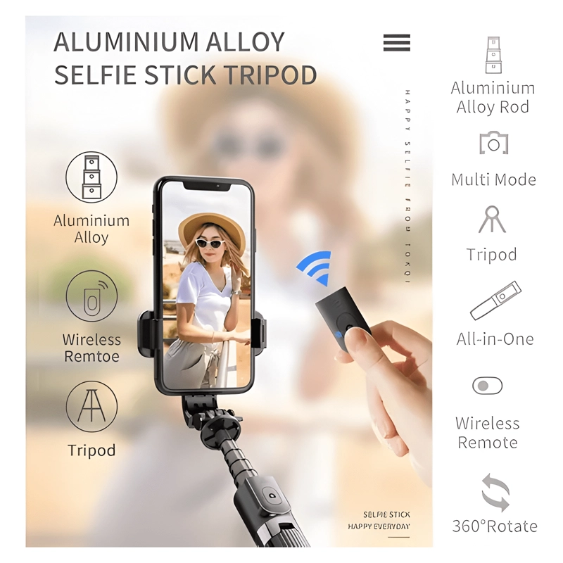 PALO SELFIE 3 EN 1 TRIPODE BLUETOOTH CONTROL /R&C - 3