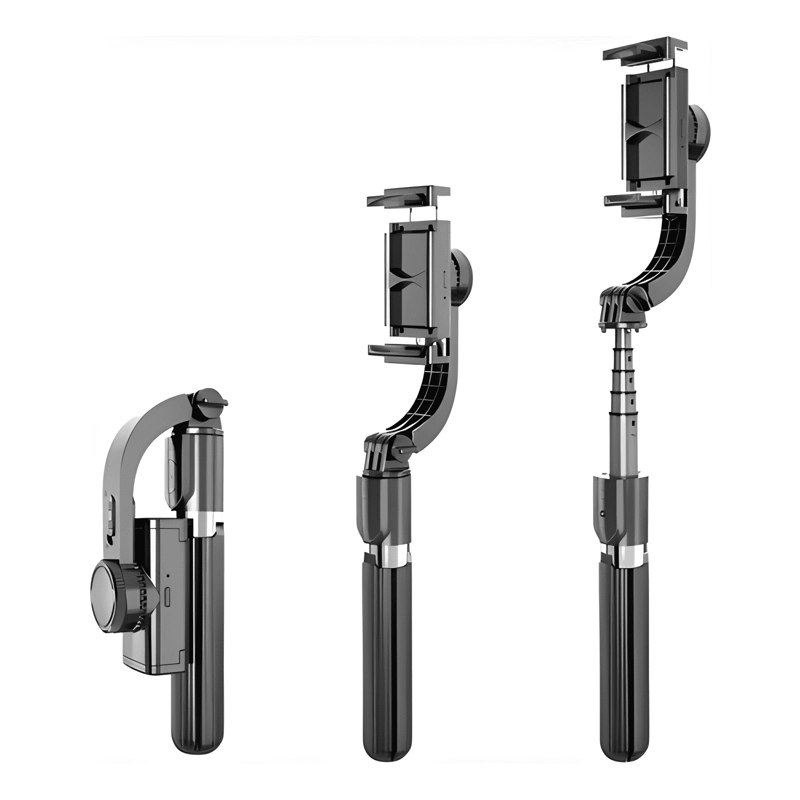 GIMBAL STABILIZER ESTABILIZADOR CELULAR TRIPODE 2 EN NEGRO - 2