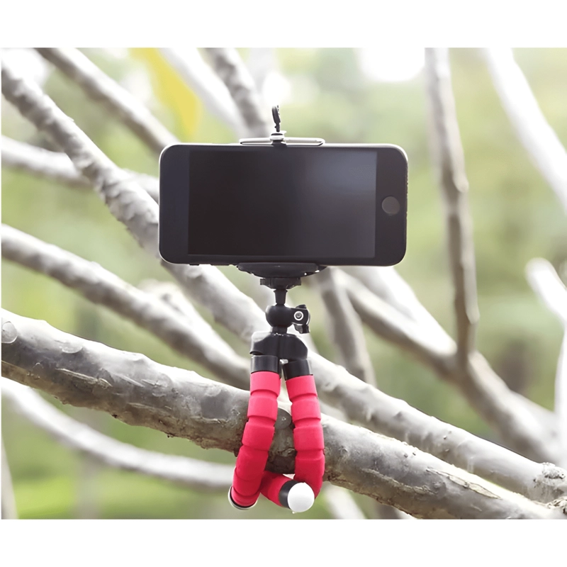 SOPORTE TRIPODE FLEXIBLE PARA CELULAR Y CAMARA - 2