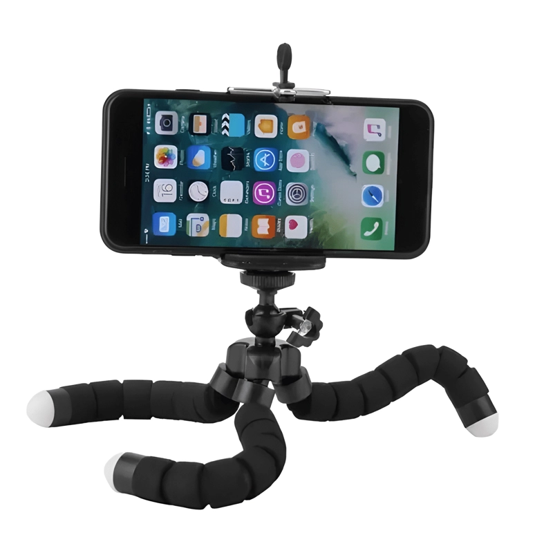 SOPORTE TRIPODE FLEXIBLE PARA CELULAR Y CAMARA - 3