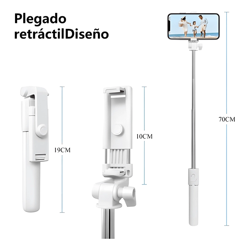 SELFIE STICKTRIPODE SELFIE STICK MANDO A DISTANCIA BLUETOOTH - 2