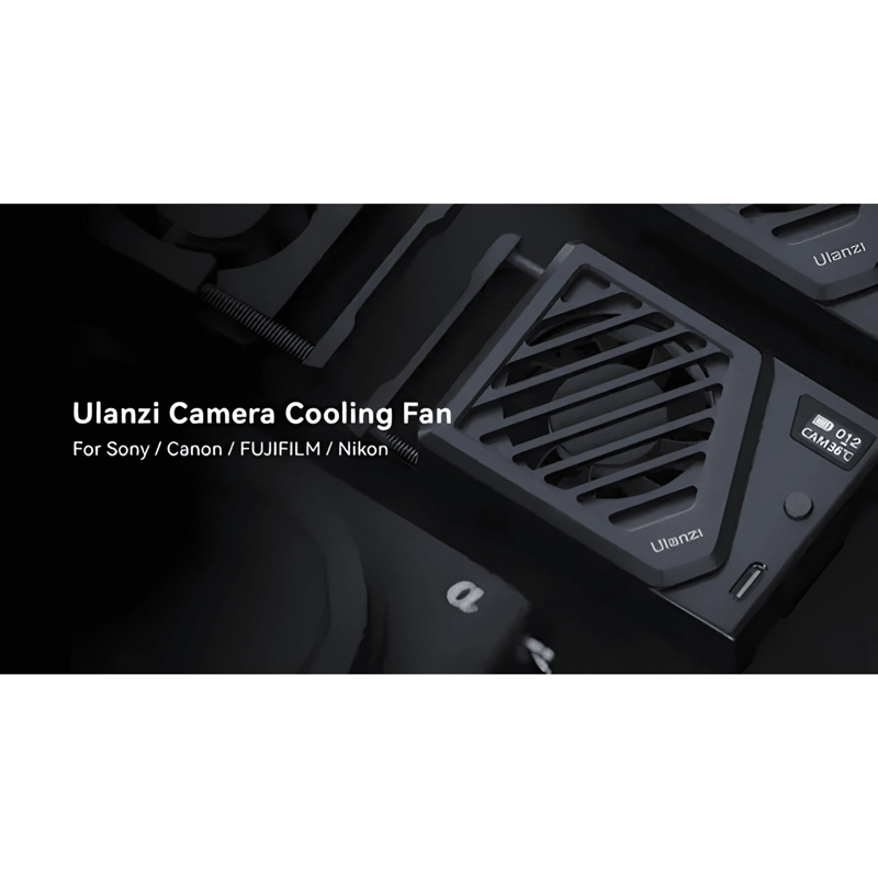 ULANZI VENTILADOR DE CAMARAS CA25 COMPATIBLE CON ALGUNAS - 4