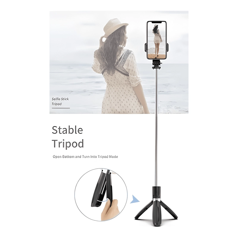PALO SELFIE TRIPODE BASTON EXTENSIBLE BLUETOOTH - 4