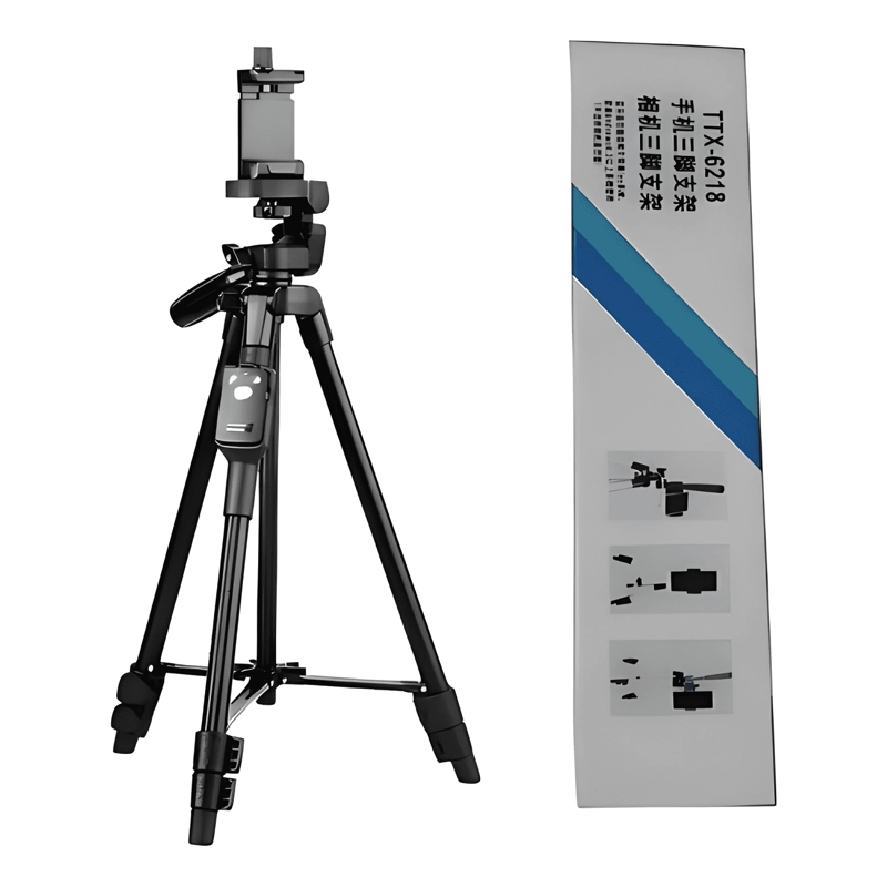 TRIPODE CON DISPARADOR PARA TELE FONOS TTX-6218 COLOR #1 - 1