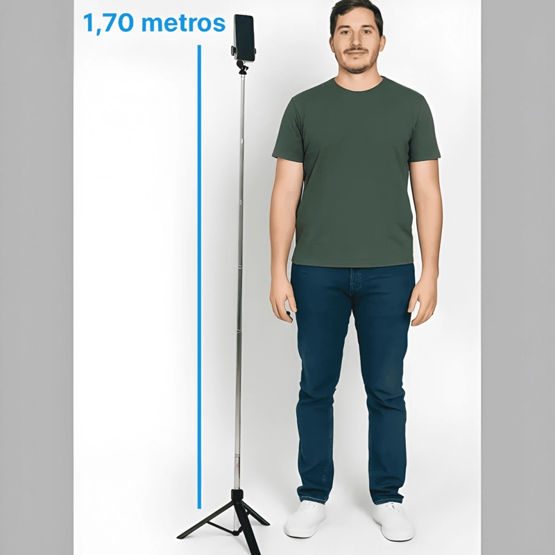 TRIPODE CELULAR 1.7 METROS PALO SELFIE BLUETOOTH #1 - 2