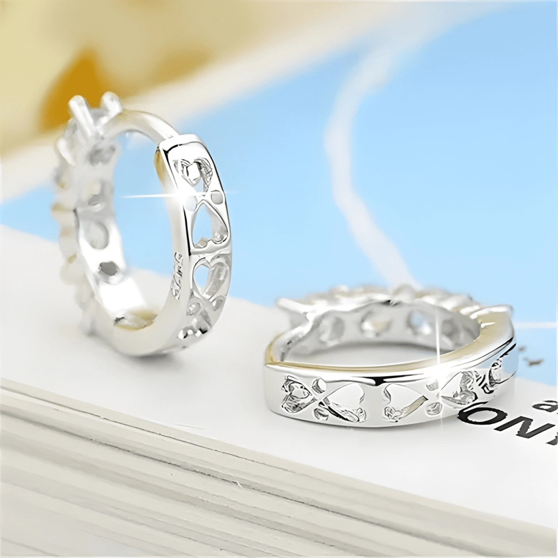 AROS PLATA 925 PENDIENTES MUJER REGALO JOYAS ARGOLLA DAMA - 1