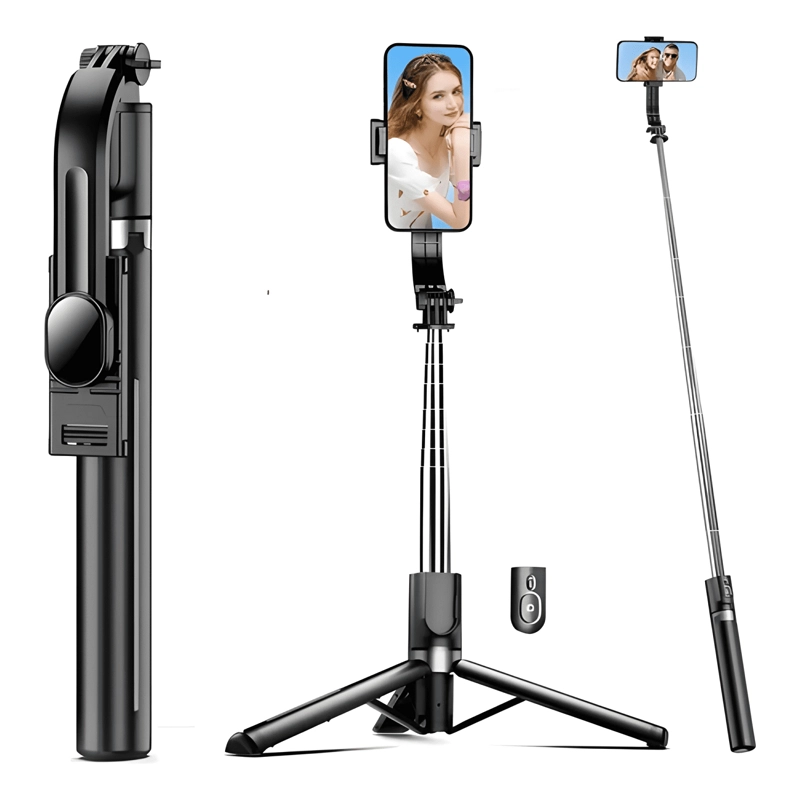 TRIPODE PARA CELULAR CON PALO SELFI Y ESTABILIZADOR, DE 1.7 - 2