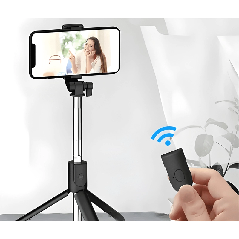 TRIPODE PARA CELULAR CON PALO SELFI Y ESTABILIZADOR, DE 1.7 - 4