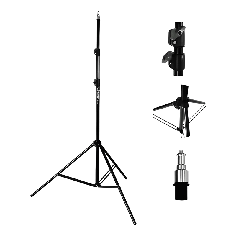 TRIPODE FOTOGRAFIA 2.10 METROS PARA ILUMINACION ARO DE LUZ - 1