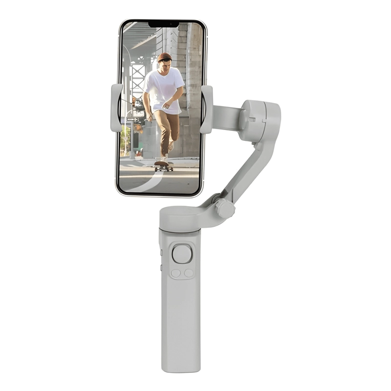 ESTABILIZADOR 3 EJES SOPORTE TRIPODE CELULAR VIDEOS GRIS - 4