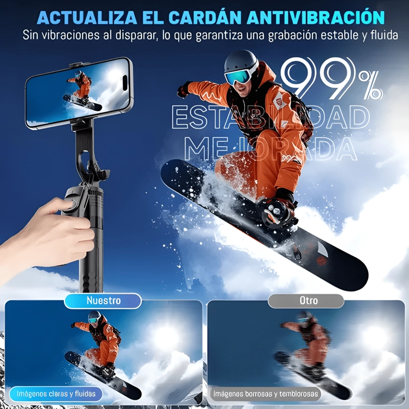 1.9 M TRIPODE PARA CELULAR SELFIE STICK PARA TELEFONO #4 - 2