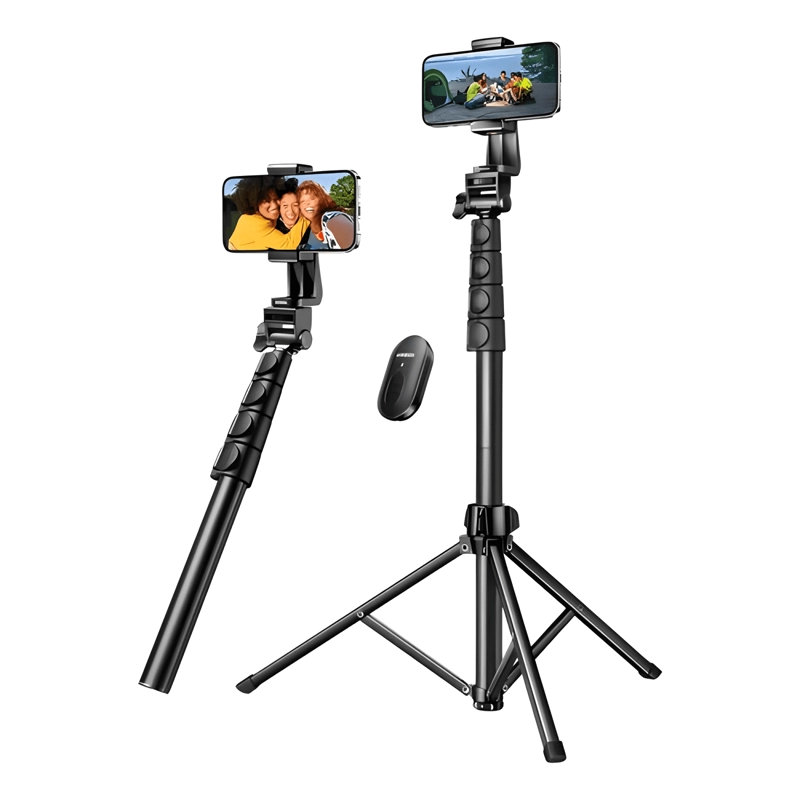 TRIPODE SELFIE 1.7M + OBTURADOR INALAMBRICO BT UGREEN #1 - 1